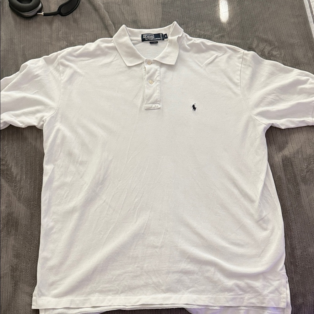 Polo by Ralph Lauren Classic White Polo Shirt